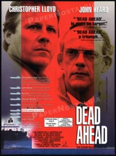 DEAD AHEAD : Exxon Valdez Disaster - Original 1993 Trade AD / ADVERT_ John Heard