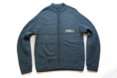 O'Neill Strick Jacke Pullover Jacket Wolle Sweatshirt Knit Sweater Winter Surf M
