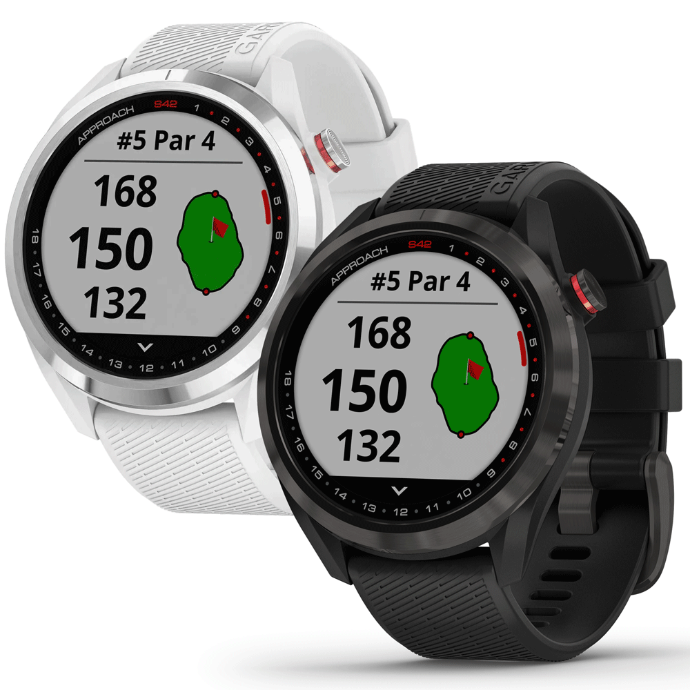 GARMIN S42 PREMIUM GOLF WATCH +UK WARRANTY & FREE GIFT |