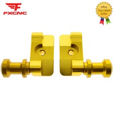 For CBR250R CBR300R CNC Swingarm Spools Sliders Adapters Mount Bracket Gold Bolt
