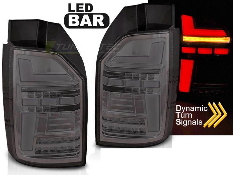 Feux arriere pour VW T6 2015-2021 optique Full LED clignotant défilement fumé
