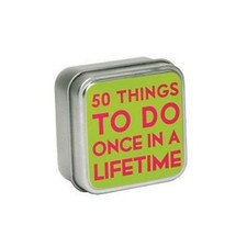 Lagoon 50 Things To Do Once In A Lifetime Table Top Activity Challenge Gift Idea