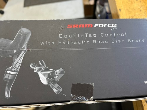 NEW! Sram Force 22 F DblTap Shifter / Hydraulic PM Caliper /all cables & hose - Picture 3 of 3