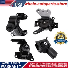 4PCS For 2009-2013 Toyota Corolla 1.8L Engine Motor & Auto Transmission Mount US