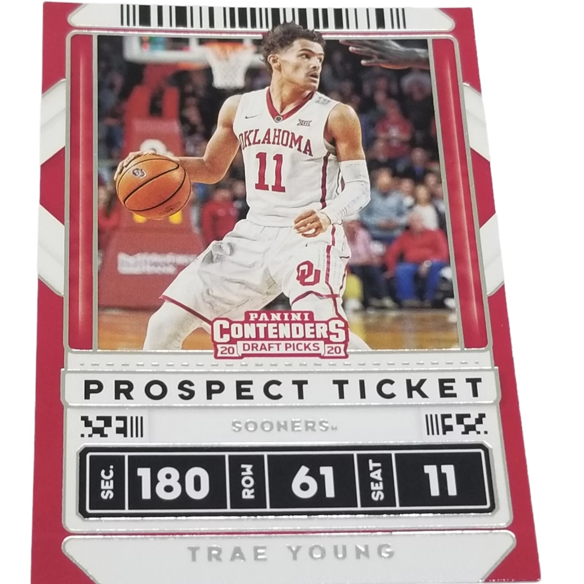 Trae Young Panini Contenders Draft Picks Prospect Ticket Oklahoma Sports Cards