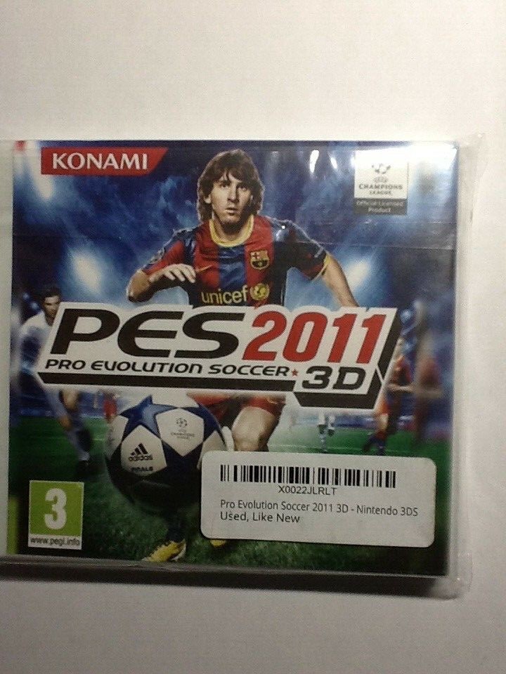 PES 2011 Nintendo 3DS