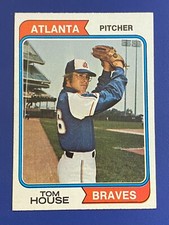 ⚾ 1974 Topps Baseball Base Card #164 Tom HOUSE - EXMT or better ⚾