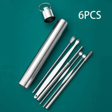 6 Pcs Stainless Steel Ear Wax Remover Tool - New
