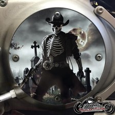 1994-2003  HARLEY DAVIDSON SPORTSTER  883 1200 DERBY CLUTCH COVER - Dead Cowboy