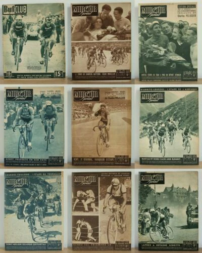 Objets de collection sur le cyclisme, provenance Club français