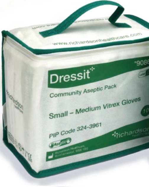 Dress-it Sterile Pack with S/M Gloves (Pack of 10)