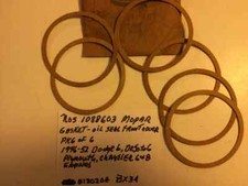 Nos 1088603 Mopar Pkg. Of 6 Engine Front Seal Gaskets 1946-52 Dodge Ply Des C Nos 1088603 Mopar Pkg. Of 6 Engine Front Seal Gaskets 1946-52 Dodge Ply Des C
