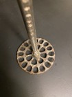 Vintage Antique Metal Round Potato Mashing 9" — photo 2
