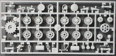 Eastern Express 1/35th Scale Russian KV-1S - Parts Lot A from Kit No. 35100