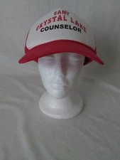 Friday the 13th Camp Crystal Lake Counselor Adjustable Snapback Foam Cap Hat