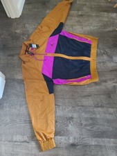 Nwt jordan nike air mj Rivals full Zip Sz M windbreaker anorak jacket loose nwt