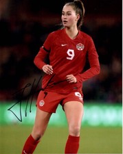 Team Canada Jordyn Huitema Autographed Signed 8x10 Photo COA #19