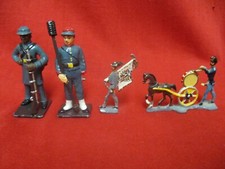 Vintage Lead Figure Soldier Painted Lot Civil War Prussian British