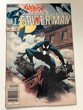 WEB OF SPIDER-MAN #1 VF+ MARVEL 1984 NEWSSTAND