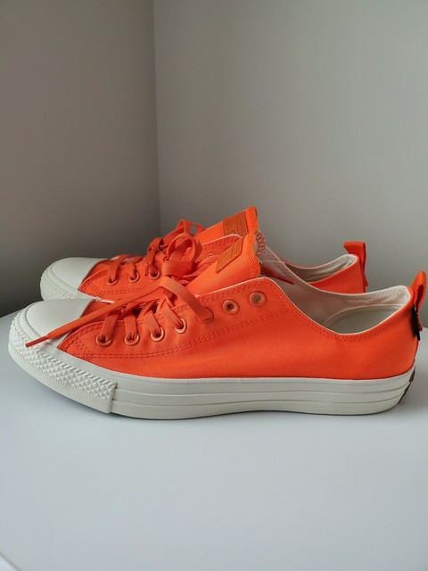 ladies orange converse