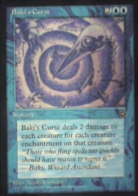 Baki's Curse - Homelands: #22, Magic: The Gathering Nm R115