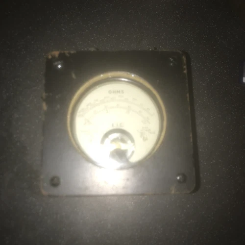 VINTAGE E.I.C WW2 Military INSTRUMENT TESTING NO. 1