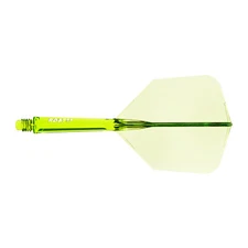 CUESOUL ROST 77 Integrated Dart Shaft and Flight,Big Wing Shape-Light Green