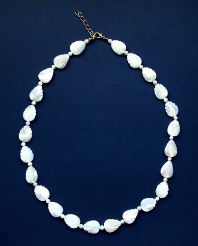 Genuine large carved mother of pearl 