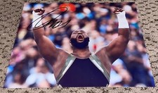OMOS SIGNED 8X10 PHOTO WWE AUTOGRAPH WRESTLING TOLULOPE JORDAN OMOGBEHIN WWF