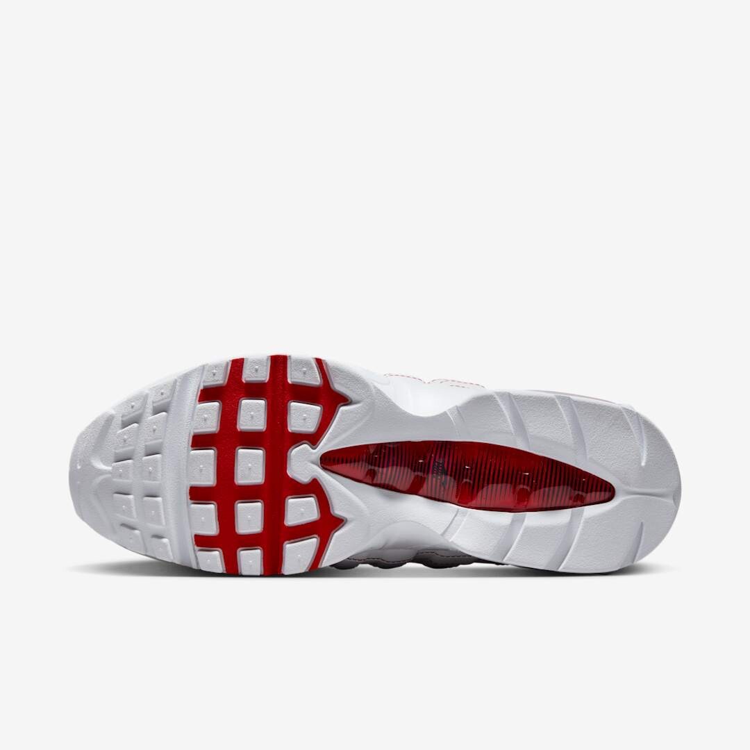 Nike Air Max 95 OG Big Bubble White University Red IB7936