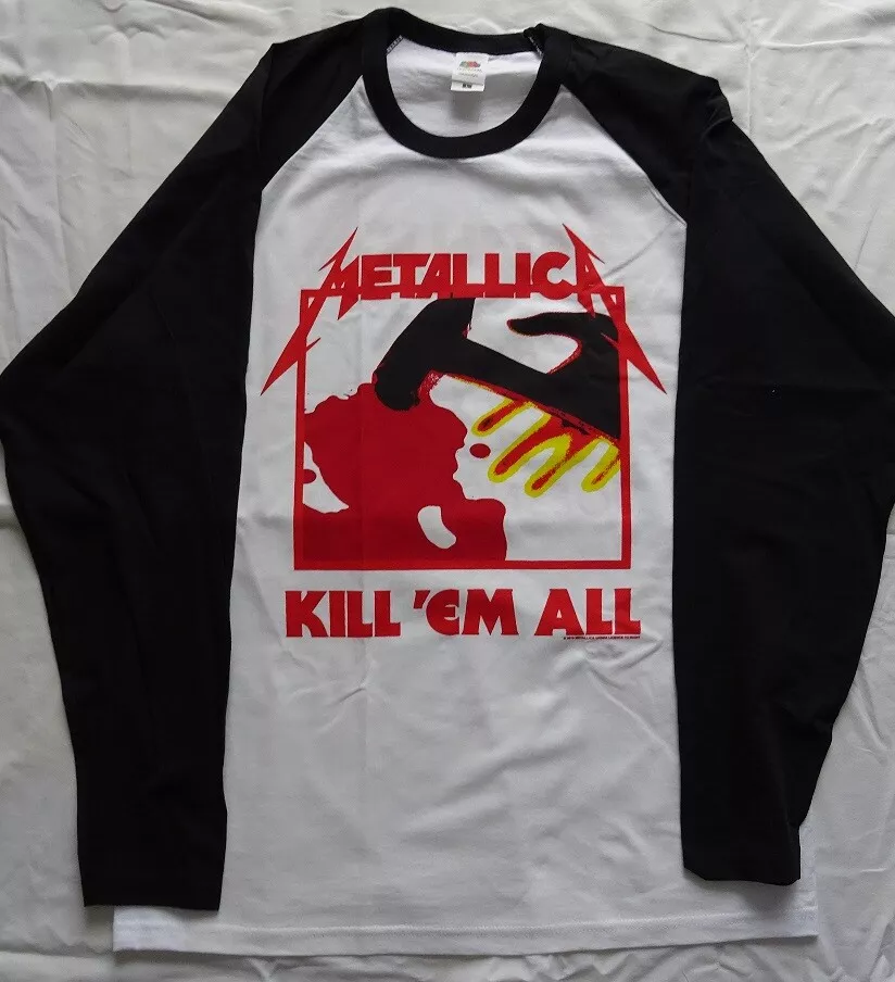 Metallica Kill Em All Longsleeve T Shirt Official Thrash Metal