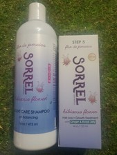 SORREL Hair Loss and Growth 4oz. and Shampoo Sorrel Urgent Hair Loss 16oz