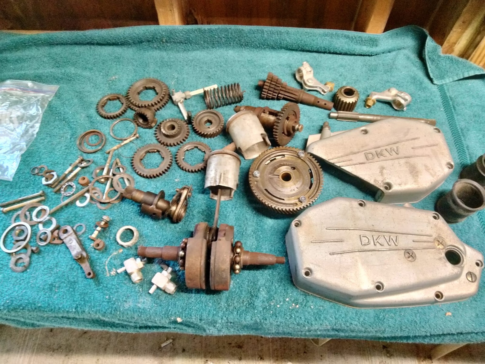 motorcycle parts accessories vintage DKW Penton Monark Sachs Hercules