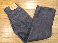 Levi's 550 Boy's Relaxed Jeans, Size 10R 25x25 