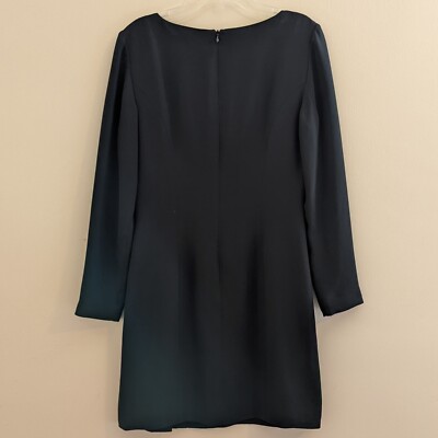 hugo buscati silk dress Hugo Buscati Collection Silk Dress with gold chain detail size 4