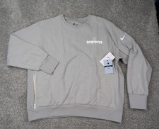 Nike Dallas Cowboys Sweatshirt Mens XL Gray Heavy Cotton NFL On Field Football