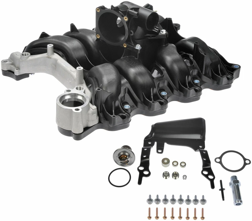 Se adapta a Ford E-150 2009-2014 4,6 L V8 motor colector de admisión Dorman superior 2010 2011 Foto 2 de 4