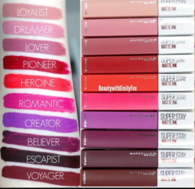 Maybelline Super Stay Matte Ink Lip Color, (packaging may vary