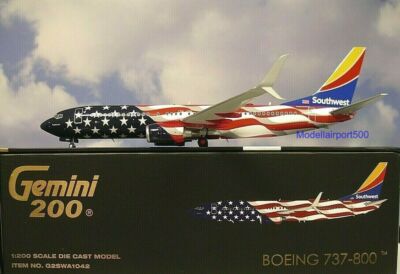 Gemini200 1:200 Boeing 737-800 Southwest Freedom One  G2SWA1042 Modellairport500