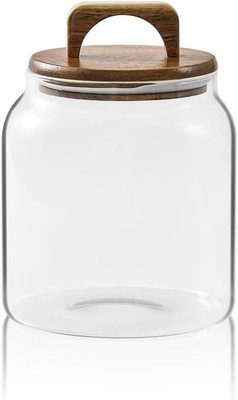 Glass Jars Laundry Room Organization Half-Gallon Laundry Pods Container Glass