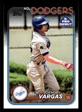 Joendry Vargas 2024 Topps Pro Debut #PD-55 ACL Dodgers