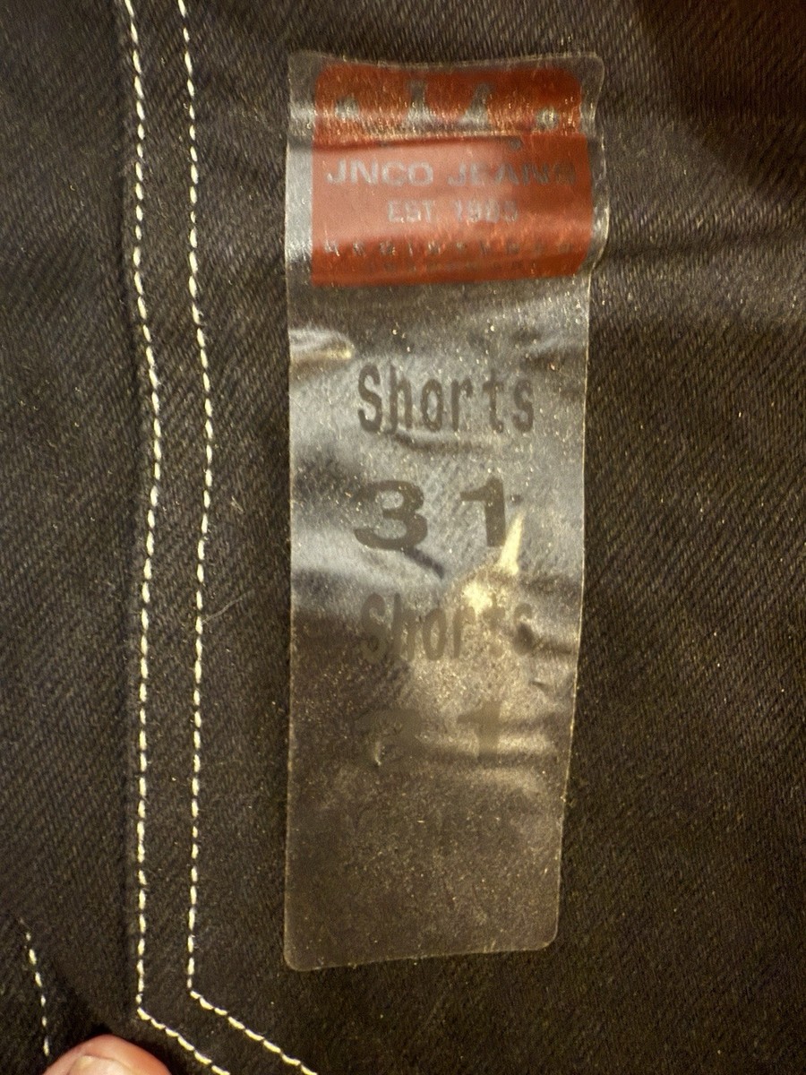 Vintage Y2K JNCO Snake Surfboard Jean Shorts Size 31 New NWT