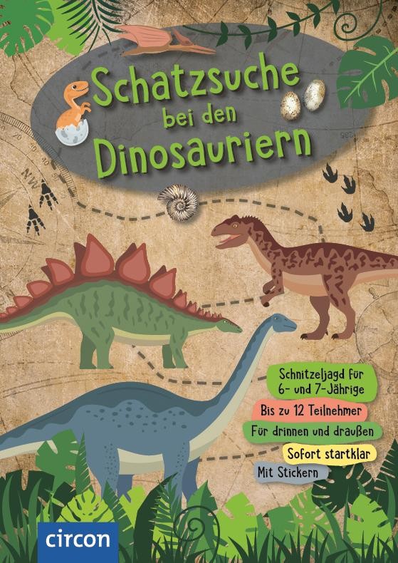 Birgit Kuhn ~ Schatzsuche bei den Dinosauriern