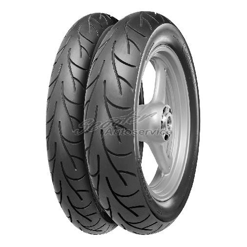 1X 130/90-17 Zoll 68 V 1309017 Continental Contigo TL Hinten Motorradreifen-image
