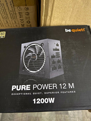 be quiet! Pure Power 12 M ATX PC-Netzteil 1200 W Modular 110/240 V