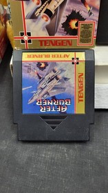 AFTER BURNER NINTENDO NES VIDEO GAME IN BOX NO MANUAL W/ PROTECTOR