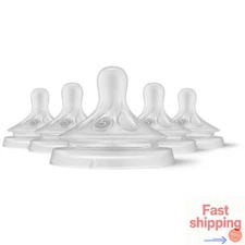 Philips Avent Natural Response Baby Bottle Nipple - Level 5 - 5pk