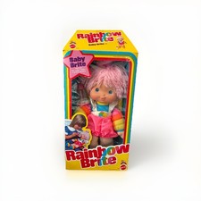 Rainbow Brite BABY BRITE Doll 1983 Mattell Hallmark Open Box RARE 9015