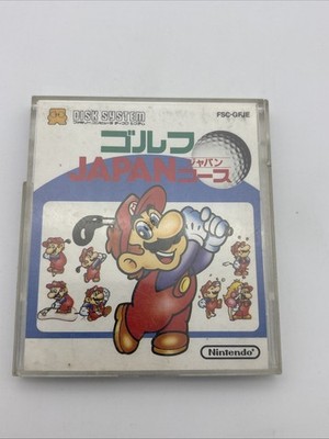Nintendo Famicom Disk System MARIO GOLF JAPAN COURSE 1987 getestet 