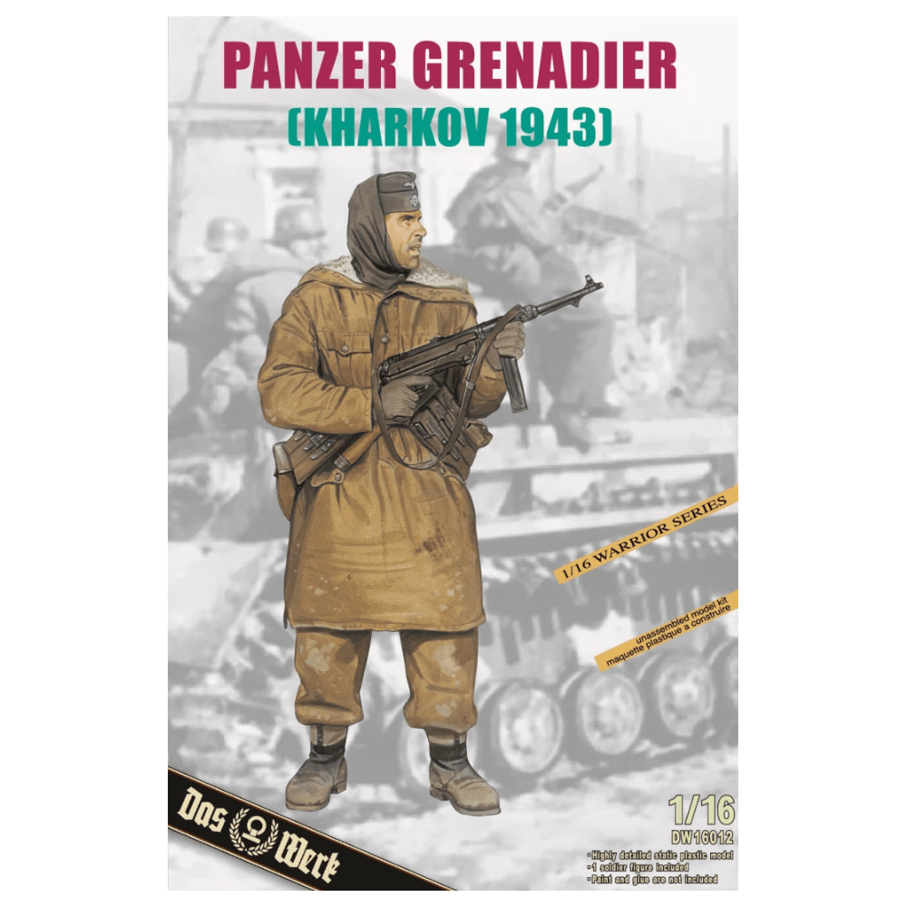 Das Werk 1:16 Panzergrenadier Kharkov 1943 Figure Model Kit